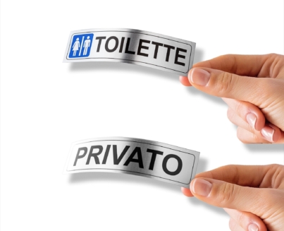 TARGHETTE TOILETTE PRIVATO ARGENTO READYPRIT.IT (5)