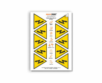 ADESIVI PERICOLO ELETTRICO READYPRINT.IT