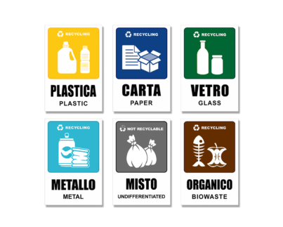 ADESIVI DIFFERENZIATA 10X15 CM READYPRINT