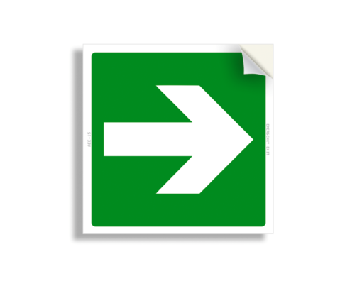 FRECCIA USCITA EMERGENZA 15X15 CM READYPRINT.IT (2)