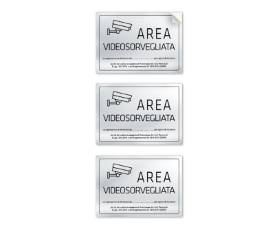 ADESIVI ARGENTATI PER AREA VIDEOSORVEGLIATA READYPRINT.IT (1)